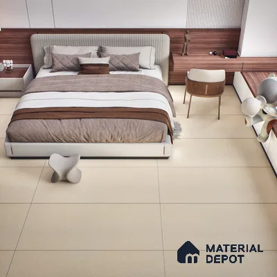 Stone Floor & Wall Tile | TL 00762 Apricot 4 ft x 2 ft Matte Finish Full Body Vitrified Tile - 9 mm | Suitable For Living Room, Bedroom, Bathroom (Sample)