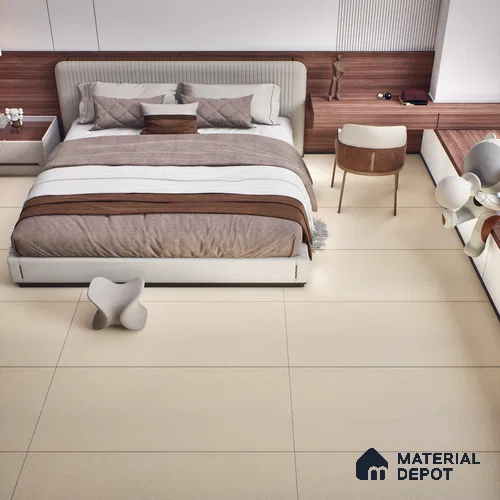 Stone Floor & Wall Tile | TL 00762 Apricot 4 ft x 2 ft Matte Finish Full Body Vitrified Tile - 9 mm | Suitable For Living Room, Bedroom, Bathroom
