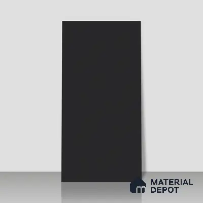 Stone Floor & Wall Tile | TL 00776 Charcoal Black 4 ft x 2 ft Matte Finish Full Body Vitrified Tile - 9 mm | Suitable For Living Room, Bedroom, Bathroom