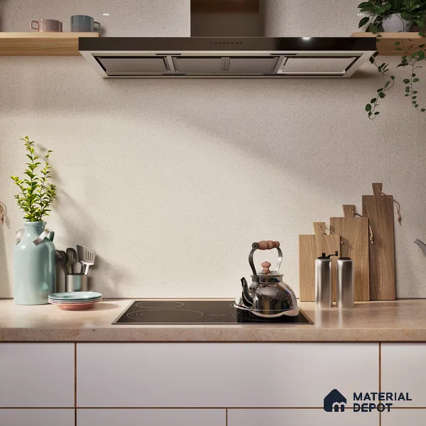 Terrazzo Full Body Floor & Wall Tile | TL 00749 Dopomine | 4 ft x 2 ft Glossy Finish Vitrified Tile - 9 mm | Suitable For Living Room, Bedroom, Kitchen