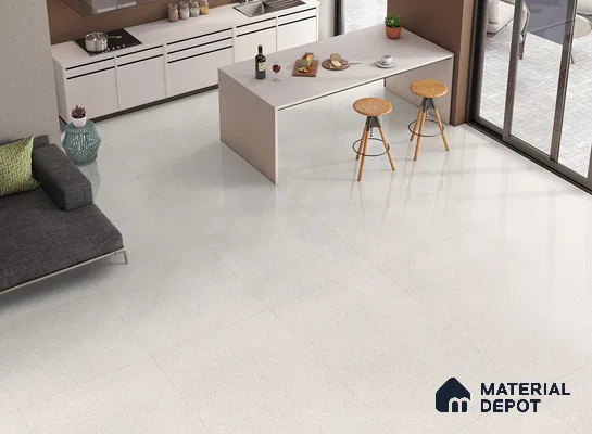 Terrazzo Full Body Floor & Wall Tile | TL 00749 Dopomine | 4 ft x 2 ft Glossy Finish Vitrified Tile - 9 mm | Suitable For Living Room, Bedroom, Kitchen