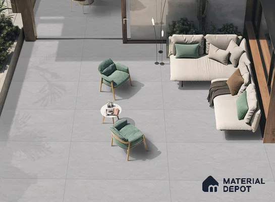 TL 00882 Dolphin 600x600 mm Matte Finish Full Body Vitrified Floor & Wall Tile - 9 mm