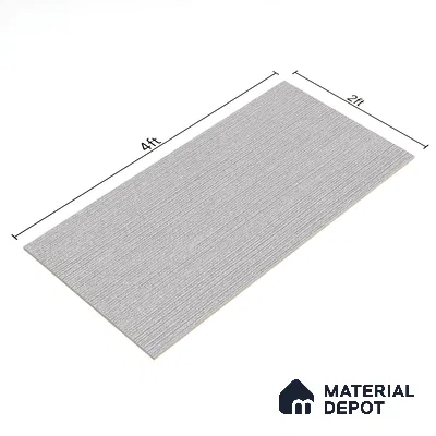 Stone Floor & Wall Tile | TL 00755 Dolphin Linia 4 ft x 2 ft Punch Matte Finish Full Body Vitrified Tile - 9 mm | Suitable For Living Room, Bedroom, Bathroom