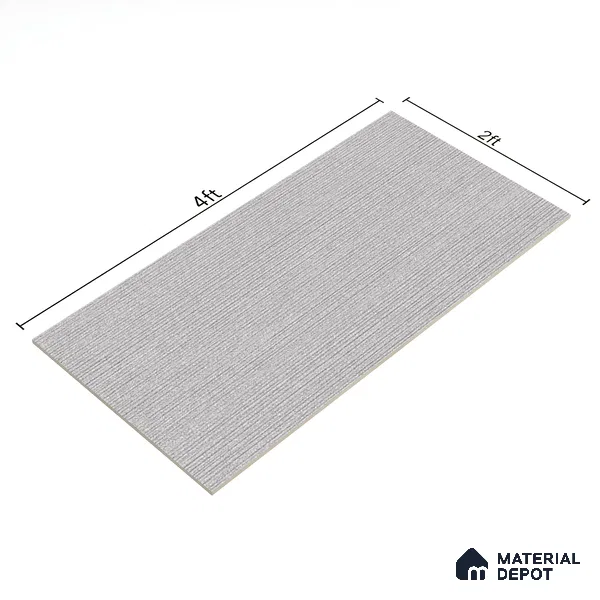 Stone Floor & Wall Tile | TL 00755 Dolphin Linia 4 ft x 2 ft Punch Matte Finish Full Body Vitrified Tile - 9 mm | Suitable For Living Room, Bedroom, Bathroom