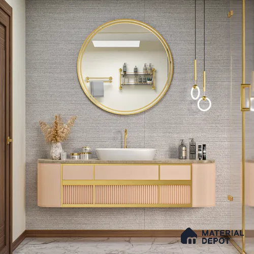 Stone Floor & Wall Tile | TL 00755 Dolphin Linia 4 ft x 2 ft Punch Matte Finish Full Body Vitrified Tile - 9 mm | Suitable For Living Room, Bedroom, Bathroom