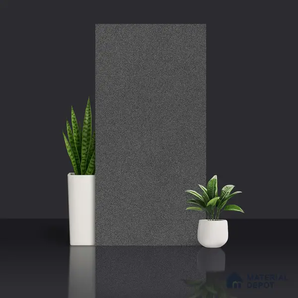 Stone Floor & Wall Tile | TL 00756 Graphite 4 ft x 2 ft Matte Finish Full Body Vitrified Tile - 9 mm | Suitable For Living Room, Bedroom, Bathroom