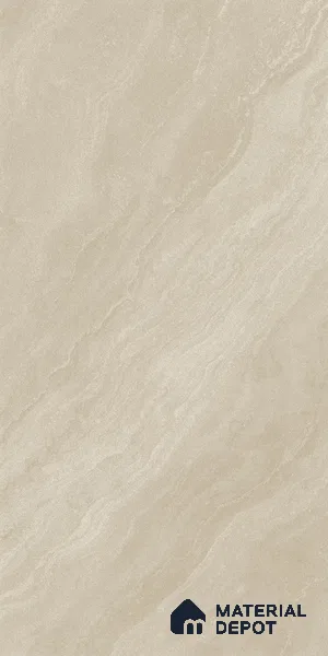 Marble Floor & Wall Tile | TL 00942 Marmi Apricot 4 ft x 2 ft Matte Finish Full Body Vitrified Tile - 9 mm | Suitable For Living Room, Bedroom, Dining Area