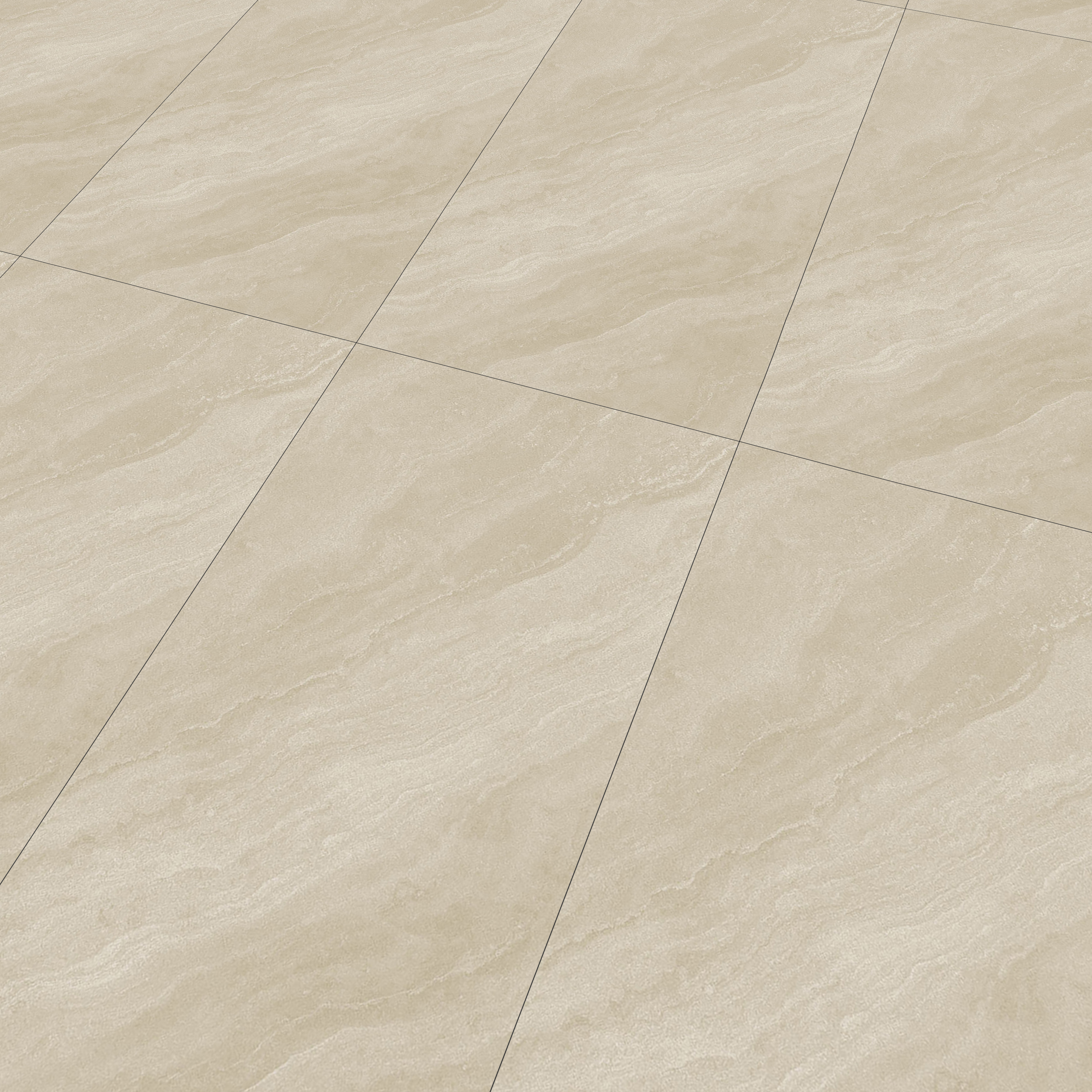 Marble Floor & Wall Tile | TL 00942 Marmi Apricot 4 ft x 2 ft Matte Finish Full Body Vitrified Tile - 9 mm | Suitable For Living Room, Bedroom, Dining Area
