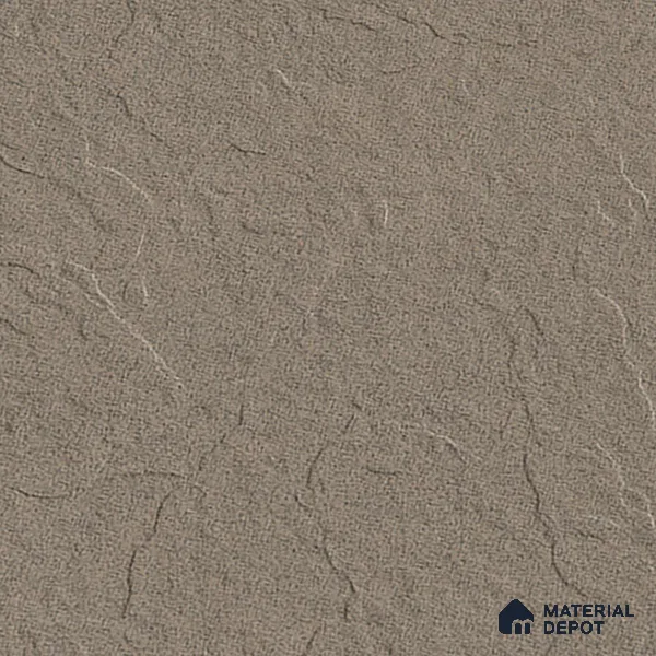 Stone Floor & Wall Tile | TL 00763 Mushroom Stone 4 ft x 2 ft Punch Matte Finish Full Body Vitrified Tile - 9 mm | Suitable For Living Room, Bedroom, Bathroom
