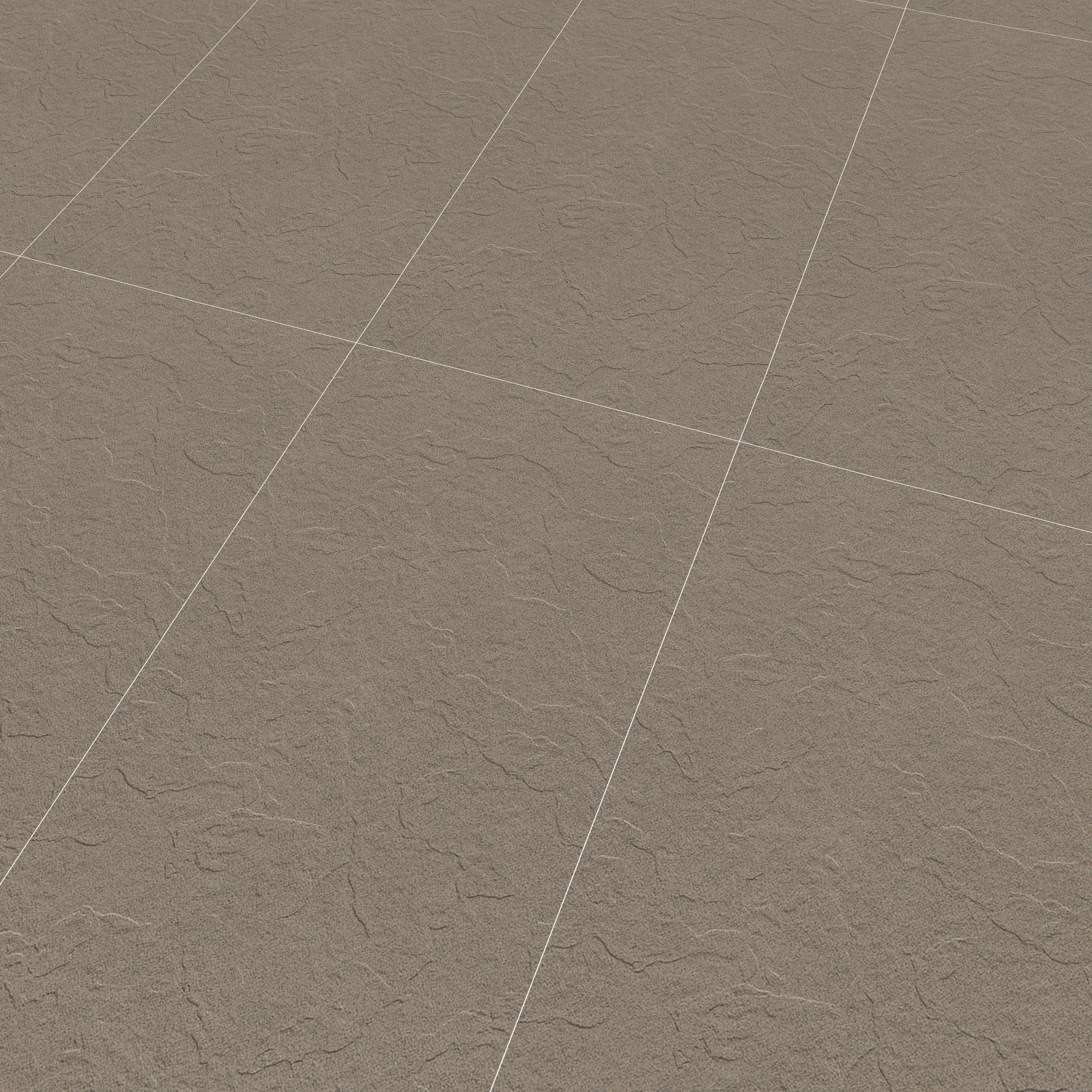 Stone Floor & Wall Tile | TL 00763 Mushroom Stone 4 ft x 2 ft Punch Matte Finish Full Body Vitrified Tile - 9 mm | Suitable For Living Room, Bedroom, Bathroom