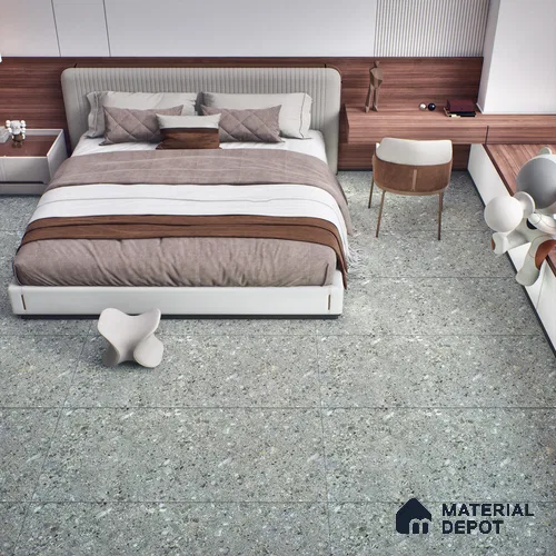 Stone Floor & Wall Tile | TL 00759 Norr Dolphin 4 ft x 2 ft Matte Finish Full Body Vitrified Tile - 9 mm | Suitable For Living Room, Bedroom, Bathroom