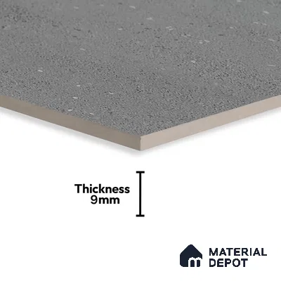 Stone Floor & Wall Tile | TL 00757 Papier Dolphin 4 ft x 2 ft Matte Finish Full Body Vitrified Tile - 9 mm | Suitable For Living Room, Bedroom, Bathroom (Sample)