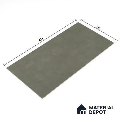Stone Floor & Wall Tile | TL 00778 Raw Olive 4 ft x 2 ft Matte Finish Full Body Vitrified Tile - 9 mm | Suitable For Living Room, Bedroom, Bathroom (Sample)