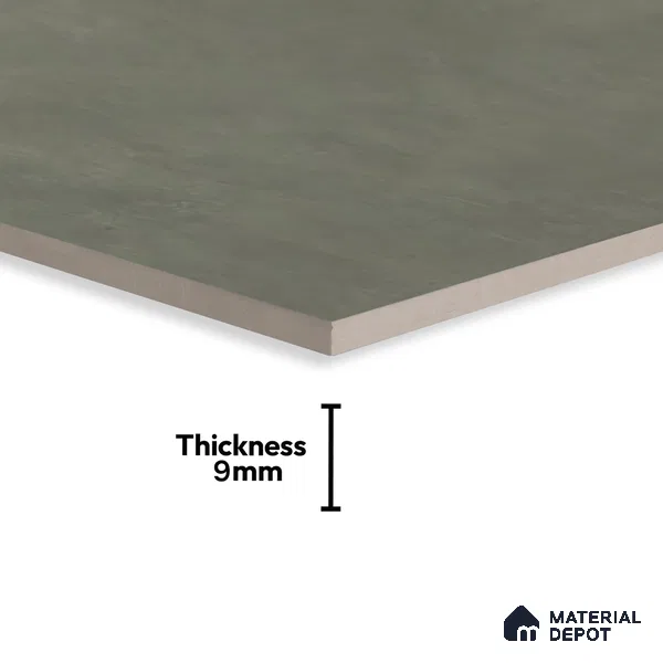 Stone Floor & Wall Tile | TL 00778 Raw Olive 4 ft x 2 ft Matte Finish Full Body Vitrified Tile - 9 mm | Suitable For Living Room, Bedroom, Bathroom (Sample)