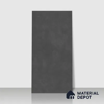 Cement Floor & Wall Tile | TL 00771 Raw Slate Grey 4 ft x 2 ft Matte Finish Full Body Vitrified Tile - 9 mm | Suitable For Living Room, Bedroom, Bathroom