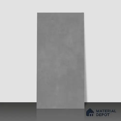 Stone Floor & Wall Tile | TL 00772 Raw Steel Grey 4 ft x 2 ft Matte Finish Full Body Vitrified Tile - 9 mm | Suitable For Living Room, Bedroom, Bathroom