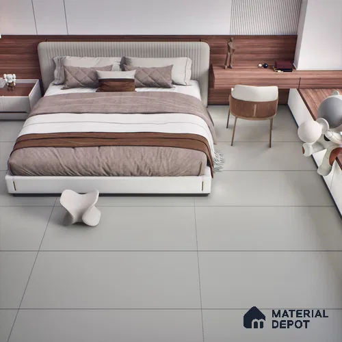 Stone Floor & Wall Tile | TL 00782 Slate Grey 4 ft x 2 ft Matte Finish Full Body Vitrified Tile - 9 mm | Suitable For Living Room, Bedroom, Bathroom