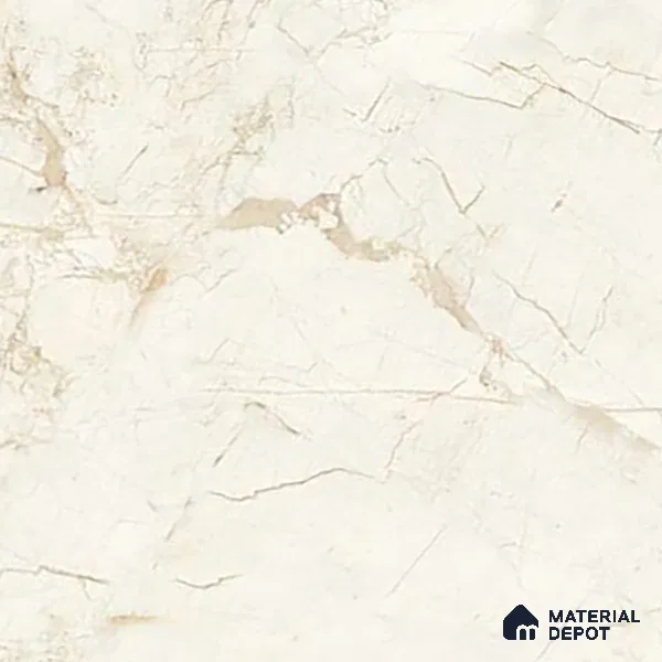 Marble Floor & Wall Tile TL 02206 Marine Beige 4 ft x 2 ft Glossy Finish Vitrified Tile - 9 mm (Random 5)