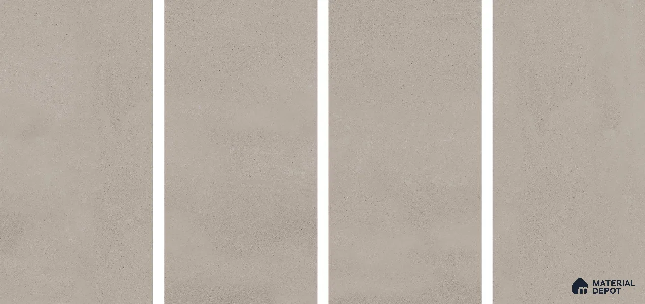 Stone Floor & Wall Tile TL 04457 Massive Thunder Stone 4 ft x 2 ft Digital Punch Matte Finish Vitrified Tile - 9 mm | 4 Random Design | Suitable For Living Room, Bedroom, Bathroom (Sample)