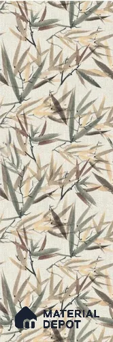 Tropical Wall Tile TL 12871 C Floral Blois 3 ft x 1 ft Matte Finish Ceramic Tile - 9 mm
