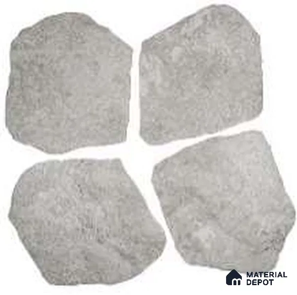 Stone Wall & Floor Exterior Tile TL 12875 C Nazca Grey 330 x 285 mm Matte Finish Porcelain Tile - 9 mm | Suitable For Courtyard, Garden