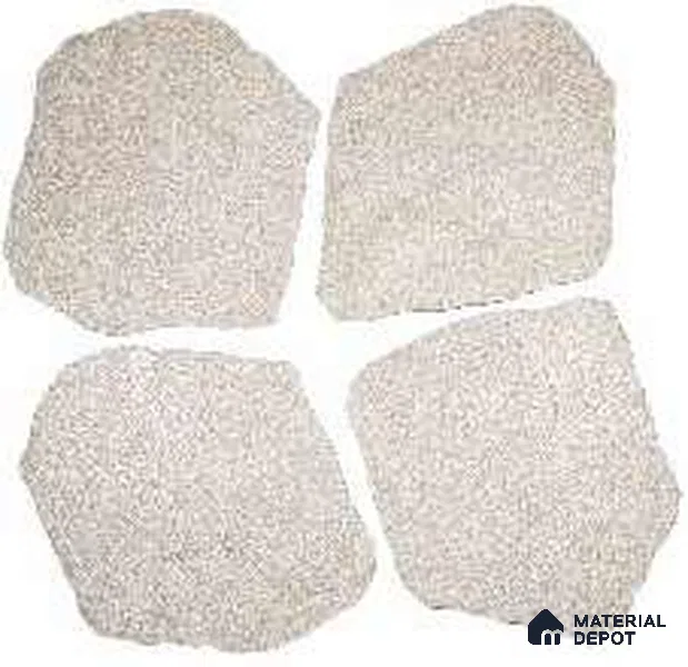 Stone Wall & Floor Exterior Tile TL 12875 B Nazca Beige 330 x 285 mm Matte Finish Porcelain Tile - 9 mm | Suitable For Courtyard, Garden