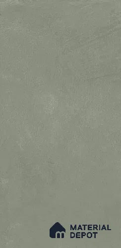 Cement Floor & Wall Tile TL 12857 C Sage Green Plain 4 ft x 2 ft Matte Finish Porcelain Tile - 9 mm