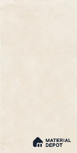 Cement Floor & Wall Tile TL 12857 Cream Plaster Plain 4 ft x 2 ft Matte Finish Porcelain Tile - 9 mm