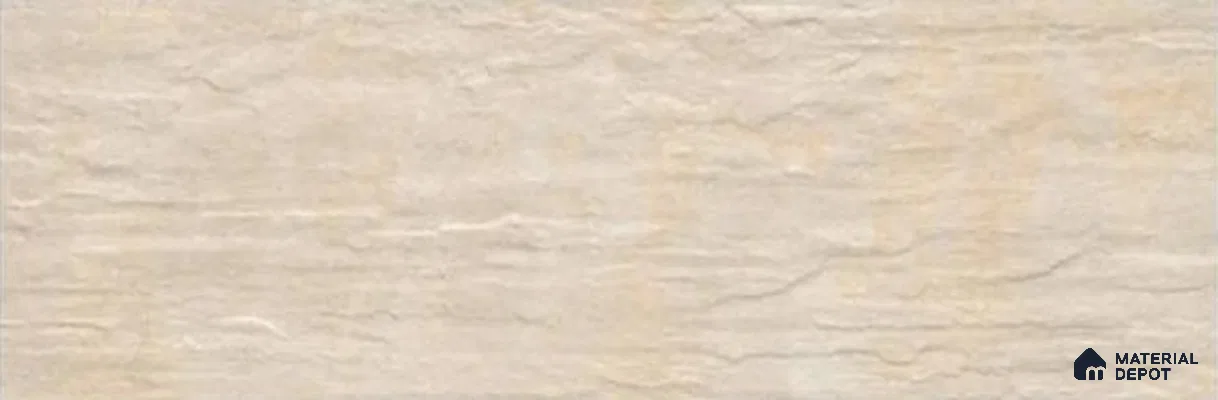 Stone Wall & Floor Exterior Tile TL 12873 Sand Riven Slate 630 x 210 mm Matte Finish Porcelain Tile - 9 mm | Suitable For Courtyard, Garden