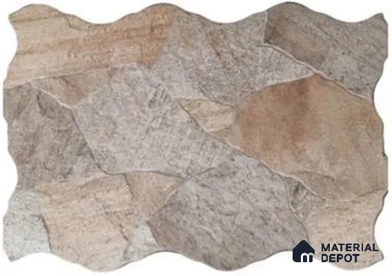 Stone Wall & Floor Exterior Tile TL 12872 E Filita Stone 664 x 442 mm Matte Finish Porcelain Tile - 9 mm | Suitable For Courtyard, Garden