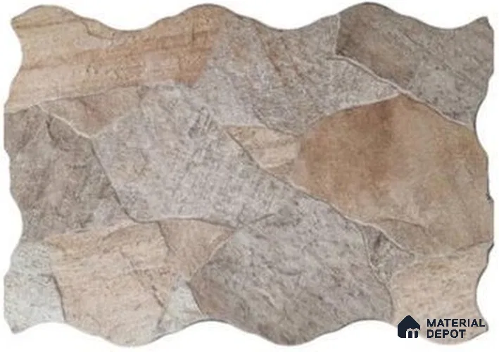 Stone Wall & Floor Exterior Tile TL 12872 E Filita Stone 664 x 442 mm Matte Finish Porcelain Tile - 9 mm | Suitable For Courtyard, Garden