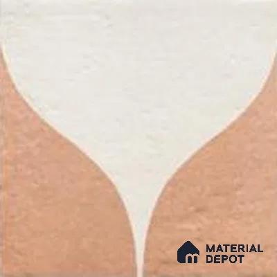 Subway Floor & Wall Tile TL 12877 F Season Decor Canem Two 8 x 8 inch Matte Finish Porcelain Tile - 9 mm