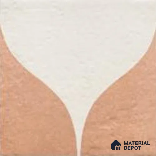 Subway Floor & Wall Tile TL 12877 F Season Decor Canem Two 8 x 8 inch Matte Finish Porcelain Tile - 9 mm
