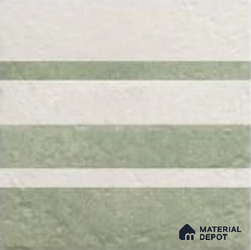 Subway Floor & Wall Tile TL 12877 Season Decor Green Eight 8 x 8 inch Matte Finish Porcelain Tile - 9 mm
