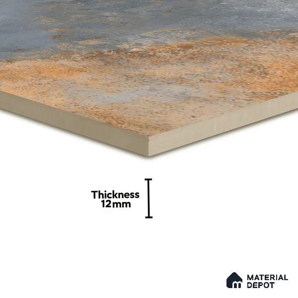 TL 07595 Jaspero Greck 16 x 16 inch Anti Skid Matte Finish Vitrified Floor Tile - 12 mm (6 Random Designs) | Pattern Alignment May Vary | 2-3 mm Spacer is Mandatory