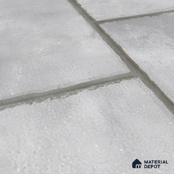 TL 07596 Uno Greck 16 x 16 inch Anti Skid Matte Finish Vitrified Floor Tile - 12 mm (4 Random Designs) | Pattern Alignment May Vary | 2-3 mm Spacer is Mandatory