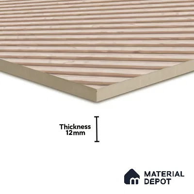TL 07599 Liner Stone 16 x 16 inch Anti Skid Matte Finish Vitrified Floor Tile - 12 mm | Pattern Alignment May Vary | 2-3 mm Spacer is Mandatory