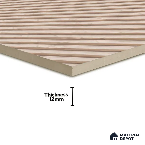 TL 07599 Liner Stone 16 x 16 inch Anti Skid Matte Finish Vitrified Floor Tile - 12 mm | Pattern Alignment May Vary | 2-3 mm Spacer is Mandatory