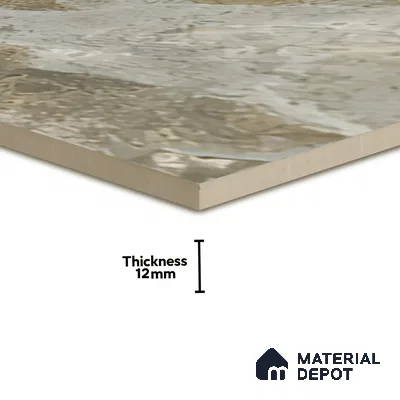 TL 07601 B Bold Grey 16 x 16 inch Anti Skid Matte Finish Vitrified Floor Tile - 12 mm | Pattern Alignment May Vary | 2-3 mm Spacer is Mandatory