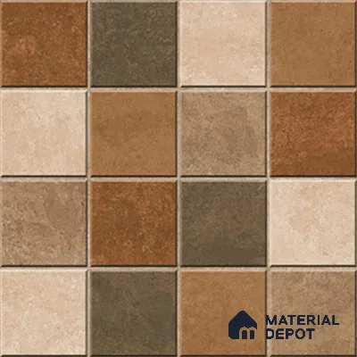 Stone Look Floor Tile TL 09146 B | Matte Finish 12 x 12 inch Vitrified Tile - 8 mm | Suitable For Kitchen, Bathroom, Bedroom & Office