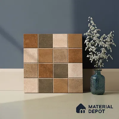 Stone Look Floor Tile TL 09146 B | Matte Finish 12 x 12 inch Vitrified Tile - 8 mm | Suitable For Kitchen, Bathroom, Bedroom & Office
