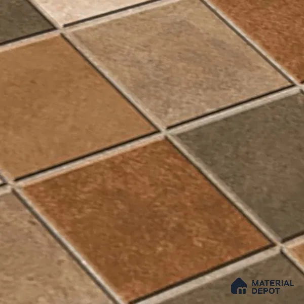 Stone Look Floor Tile TL 09146 B | Matte Finish 12 x 12 inch Vitrified Tile - 8 mm | Suitable For Kitchen, Bathroom, Bedroom & Office
