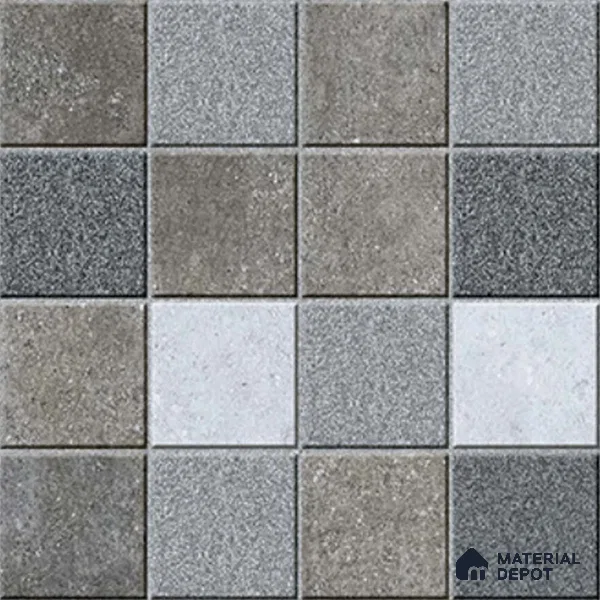 Stone Look Floor Tile TL 09146 | Matte Finish 12 x 12 inch Vitrified Tile - 8 mm | Suitable For Kitchen, Bathroom, Bedroom & Office