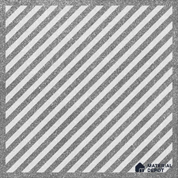 Stone Look Floor Tile TL 09150 | Matte Finish 12 x 12 inch Vitrified Tile - 8 mm | Suitable For Kitchen, Bathroom, Bedroom & Office | Please Expect a Slight Variation of Pattern