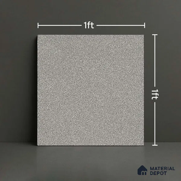 Stone Look Floor Tile TL 09149 B | Matte Finish 12 x 12 inch Vitrified Tile - 8 mm | Suitable For Kitchen, Bathroom, Bedroom & Office