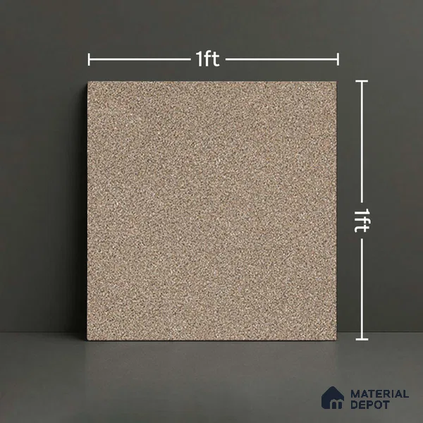 Stone Look Floor Tile TL 09149 D | Matte Finish 12 x 12 inch Vitrified Tile - 8 mm | Suitable For Kitchen, Bathroom, Bedroom & Office
