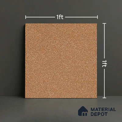 Stone Look Floor Tile TL 09149 E | Matte Finish 12 x 12 inch Vitrified Tile - 8 mm | Suitable For Kitchen, Bathroom, Bedroom & Office