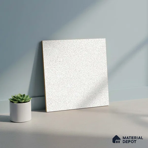 Stone Look Floor Tile TL 09149 | Matte Finish 12 x 12 inch Vitrified Tile - 8 mm | Suitable For Kitchen, Bathroom, Bedroom & Office