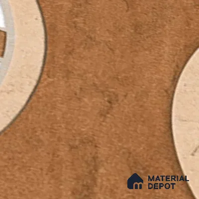 Patterned Look Floor Tile TL 09151 | Matte Finish 12 x 12 inch Vitrified Tile - 8 mm | Suitable For Kitchen, Bathroom, Bedroom & Office | Please Expect a Slight Variation of Pattern