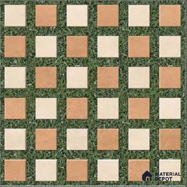Stone Look Floor Tile TL 09144 | Matte Finish 12 x 12 inch Vitrified Tile - 8 mm | Suitable For Kitchen, Bathroom, Bedroom & Office | Please Expect a Slight Variation of Pattern